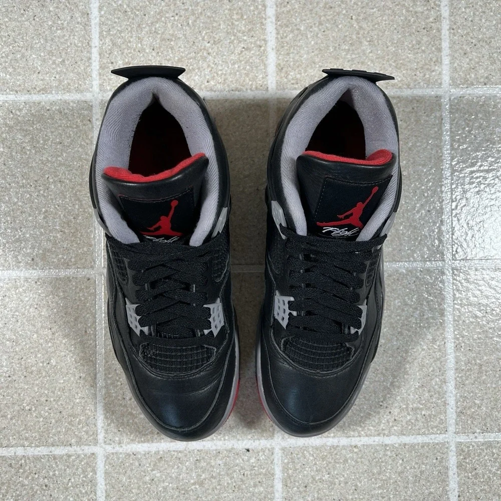 Air Jordan 4 Retro Bred Reimagined Men Size 8.5 FV5029 006